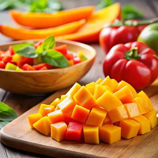 Ensalada de Garbanzos y Mango