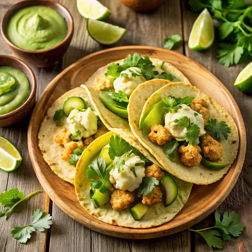 Tacos de Coliflor Asada