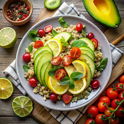 Tazón de Quinoa Arcoíris